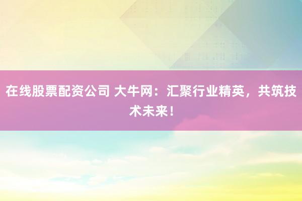 在线股票配资公司 大牛网：汇聚行业精英，共筑技术未来！