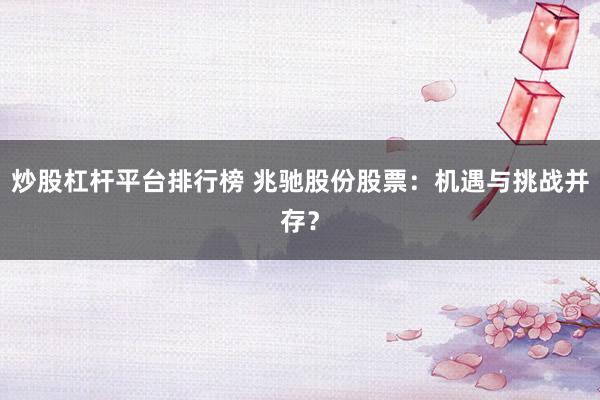 炒股杠杆平台排行榜 兆驰股份股票：机遇与挑战并存？